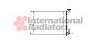 VAN WEZEL 43006028 -  Теплообменник, отопление салона